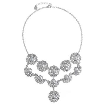 Monet Jewelry The Bridal Collection Womens Statement Necklace