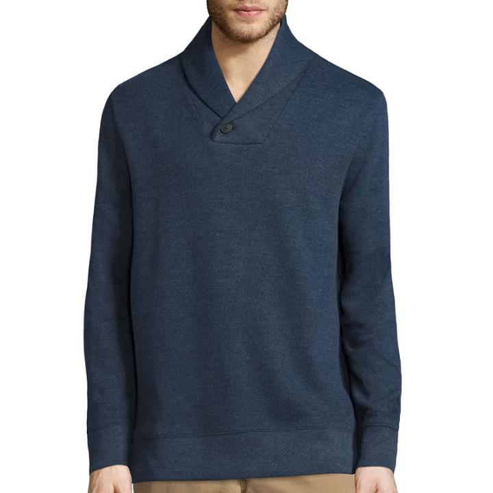 St. John's Bay Long-sleeve Shawl Pullover Sweater