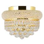 Empire Collection 4 Light Round Crystal Flush Mount Ceiling Light