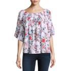 A.n.a. Smock Neck Top