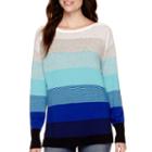 Liz Claiborne Long-sleeve Tunic Sweater - Tall