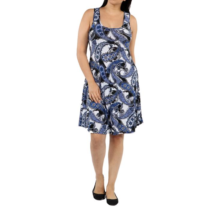 24/7 Comfort Apparel Flirty Friday Sundress-plus