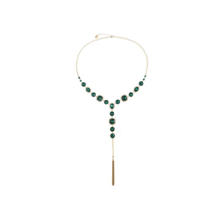 Monet Jewelry Womens Green Pendant Necklace