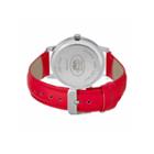 Laura Ashley Womens Floral Print Dial Red Strap Watch-la31022rd