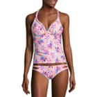 Arizona Floral Tankini Swimsuit Top-juniors