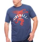 Fireball Whky Short Sleeve Graphic T-shirt-big And Tall
