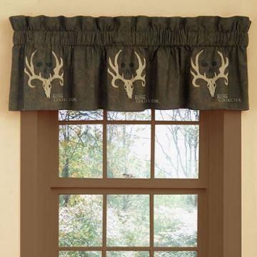 Bone Collector Brown Valance