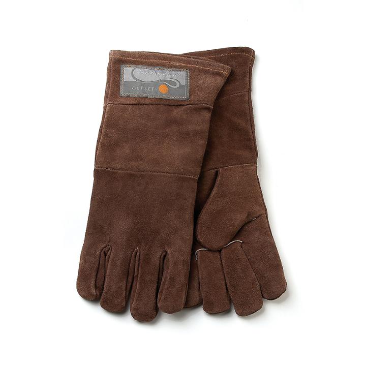 Fox Rub Bbq Leather Grill Gloves