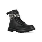 Gotta Flurt Lani Studded Combat Boots