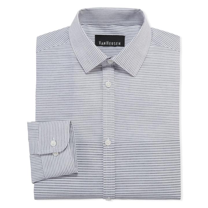 Van Heusen Long Sleeve Woven Dress Shirt - 8-20