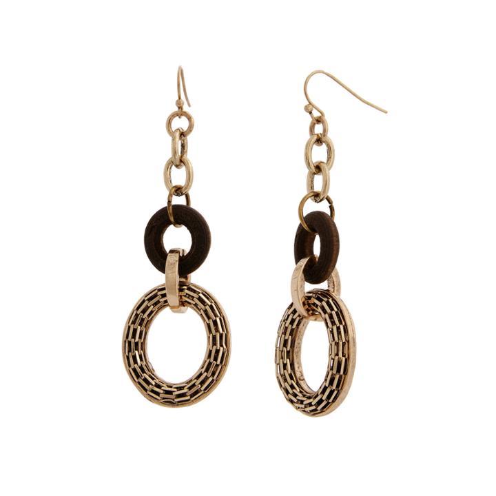 El By Erica Lyons El By Erica Lyons Gold Over Brass Drop Earrings