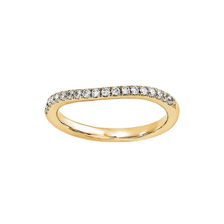1/7 Ct. T.w. Diamond 14k Yellow Gold Wedding Band