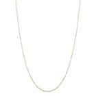 10k Gold Semisolid 22 Inch Chain Necklace
