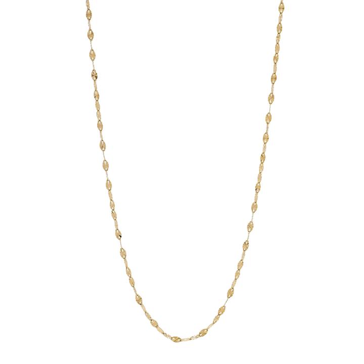 Made In Italy Womens 18 Inch 14k Gold Link Necklace