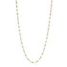 Made In Italy Womens 18 Inch 14k Gold Link Necklace