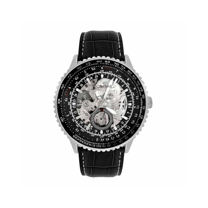 Rocawear Mens Black Strap Watch-rmst7612s1-362