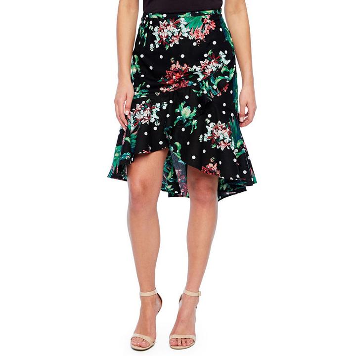 Bold Elements Ruffle Skirt