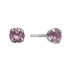 1/2 Ct. T.w. Color-enhanced Pink Diamond Stud Earrings