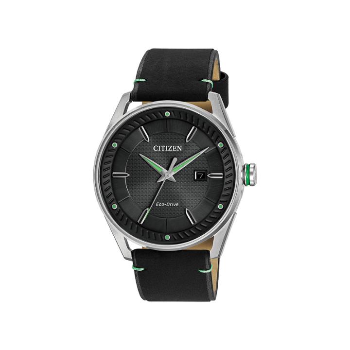 Drive From Citizen Mens Black Strap Watch-bm6980-08e