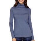 Liz Claiborne Long-sleeve Knit Turtleneck