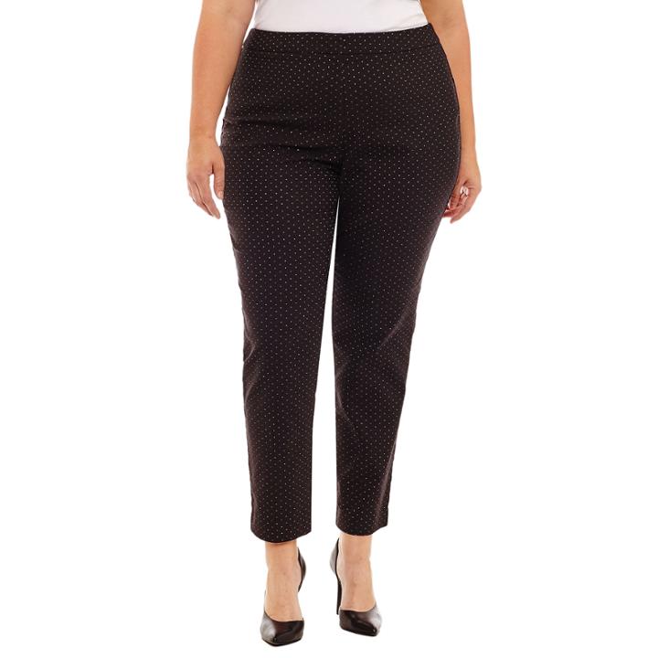 Worthington Straight Leg Slim Fit Trousers Plus