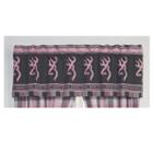 Browning Buckmark Plaid Valance