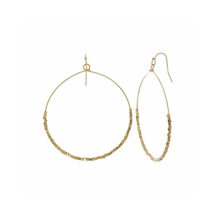 Natasha Gold-tone Delicate Earrings
