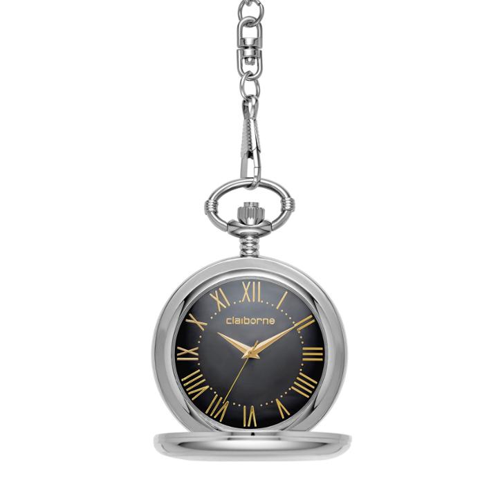Liz Claiborne Mens Pocket Watch-clm1219