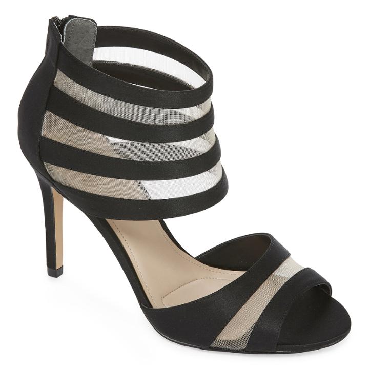 I. Miller Clotide Satin Mesh Pumps