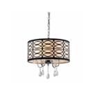 Warehouse Of Tiffany Tallalluh 4-light Chrome Chandelier