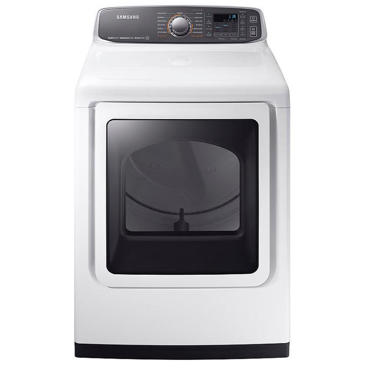 Samsung Energy Star 7.4 Cu. Ft. Capacity Dryer Gas Dryer - Dvg52m7750w/a3