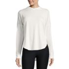 Xersion Long Sleeve Round Neck T-shirt-womens