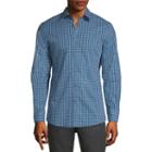 Axist Long Sleeve Geometric Button-front Shirt