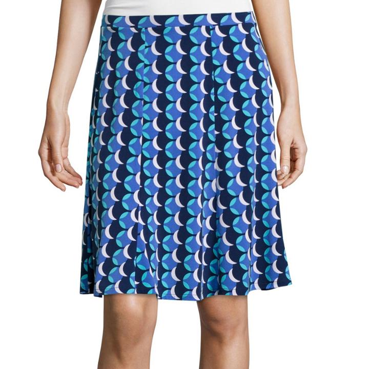 Liz Claiborne Printed Knit Skirt