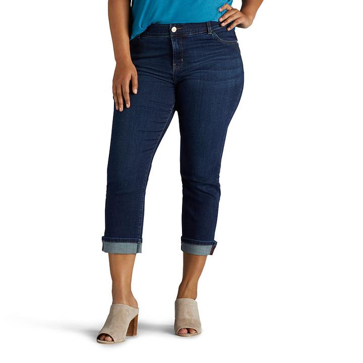 Lee Midrise Total Freedom Denim Kilee Crop-plus