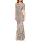 One By Eight Formal Lace Gown