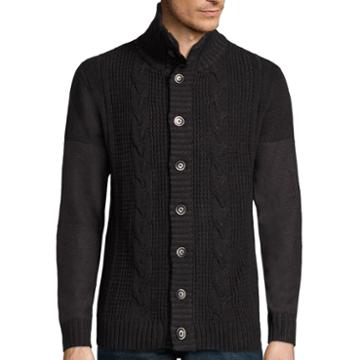 Silverlake Long-sleeve Button-frontsweater