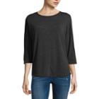 A.n.a 3/4 Sleeve Round Neck T-shirt