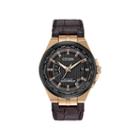 Citizen Mens Brown Strap Watch-cb0168-08e