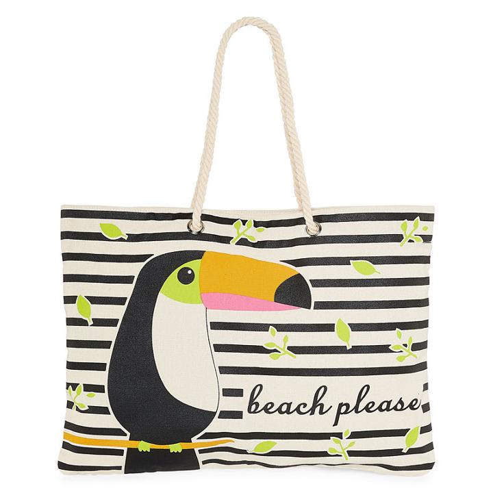 City Streets Beach Tote Bag