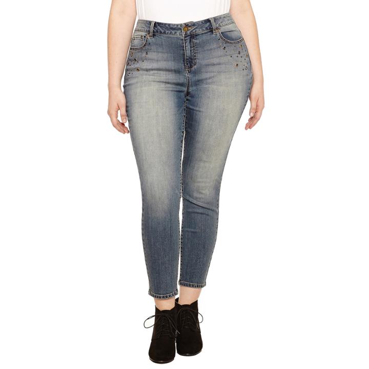 Blue Spice Skinny Fit Jean-juniors Plus