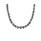 8-11mm Genuine Black Tahitian Pearl Necklace