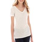 Arizona Short-sleeve Solid V-neck T-shirt