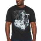 Han Lightspeed Short Sleeve Graphic T-shirt-big And Tall