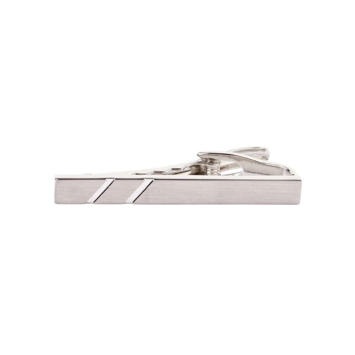 Collection By Michael Strahan Rhodium-plated Tie Bar