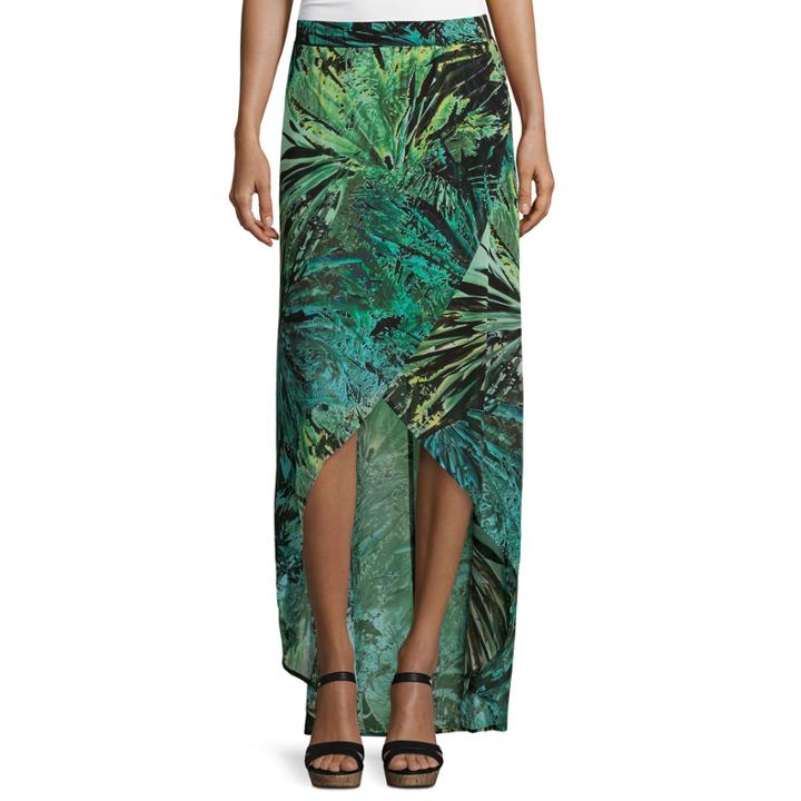 A.n.a Woven Cross-front Maxi Skirt