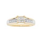 Womens 10k 1/3ct Ring