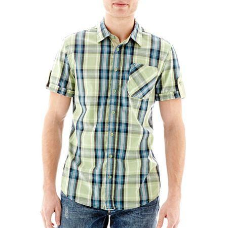 I Jeans By Buffalo Short-sleeve Woven Shirt