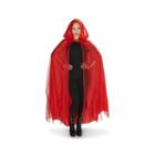 Hooded Lined Red Womens 2-pc. Dress Up Accessory