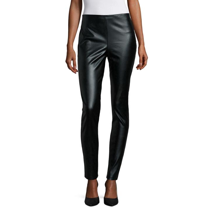 Worthington Solid Knit Leggings-talls